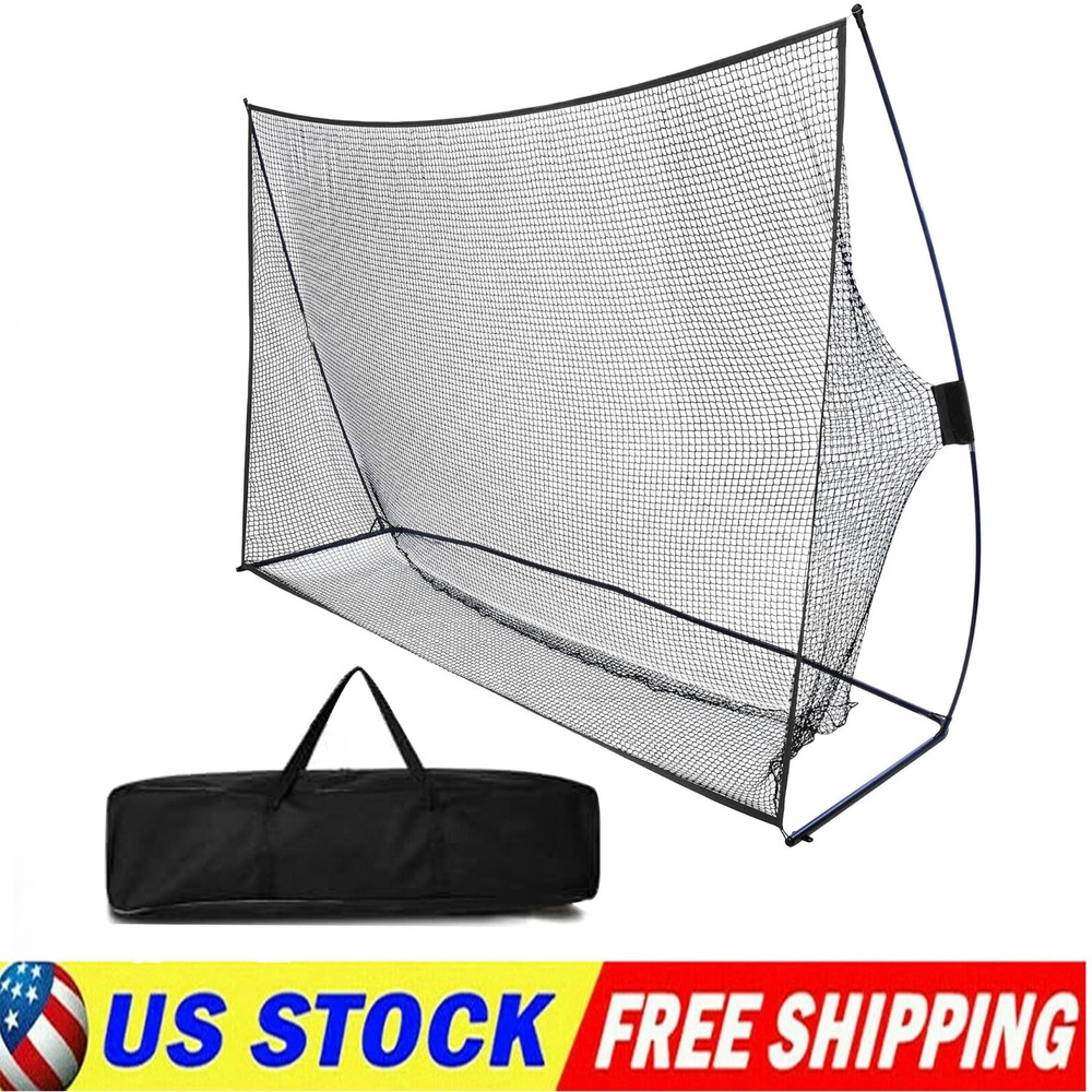 GARVEE 10x7ft Golf Practice Hitting Net Indoor Personal Driving Range Training