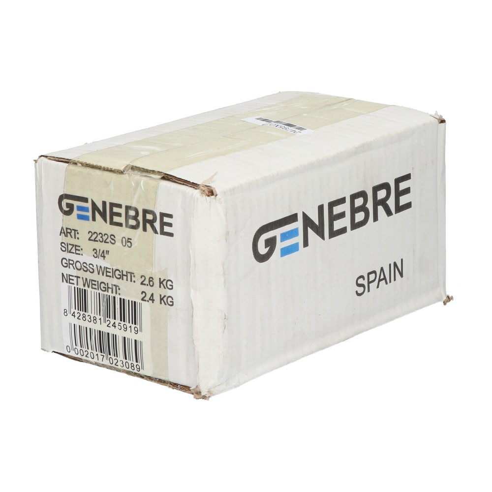 Genebre 2232S05 Gate Valve Socket New NFP Sealed