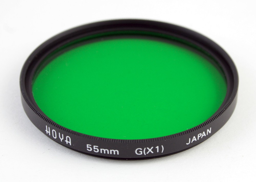 Hoya - 55mm - Green (X1) Filter - Open Box