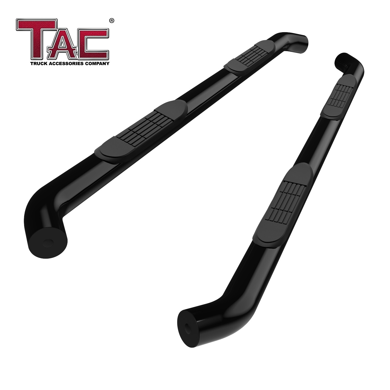 For 2005-2024 Nissan Frontier King Cab 3" Side Step Nerf Bar Running Board Black