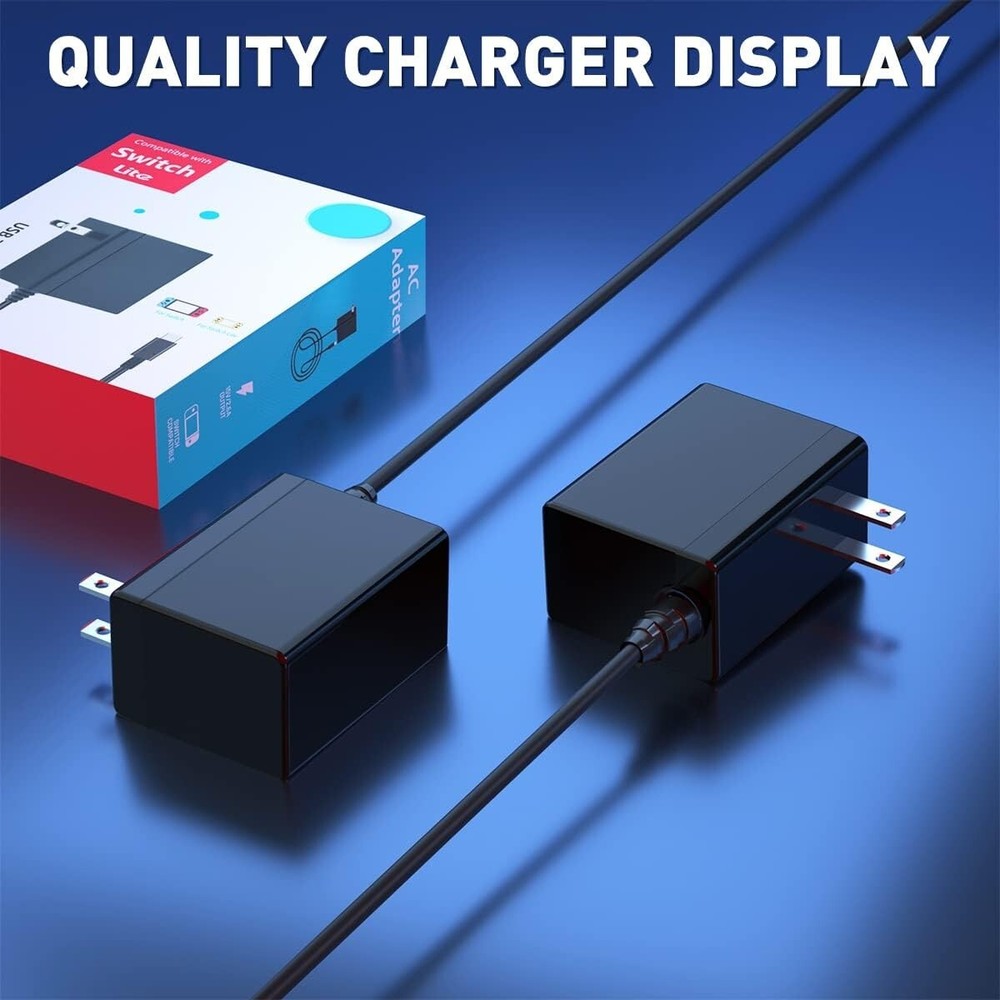 15V USB C Charger Compatible with Nintendo Switch 2/Switch/OLED/Lite/Steam Deck