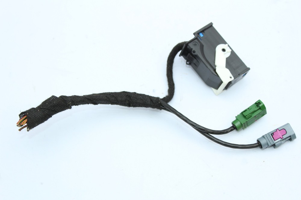 2007-2015 Audi Q7 Rear View Camera Control Module Connector Wiring Pigtail OEM
