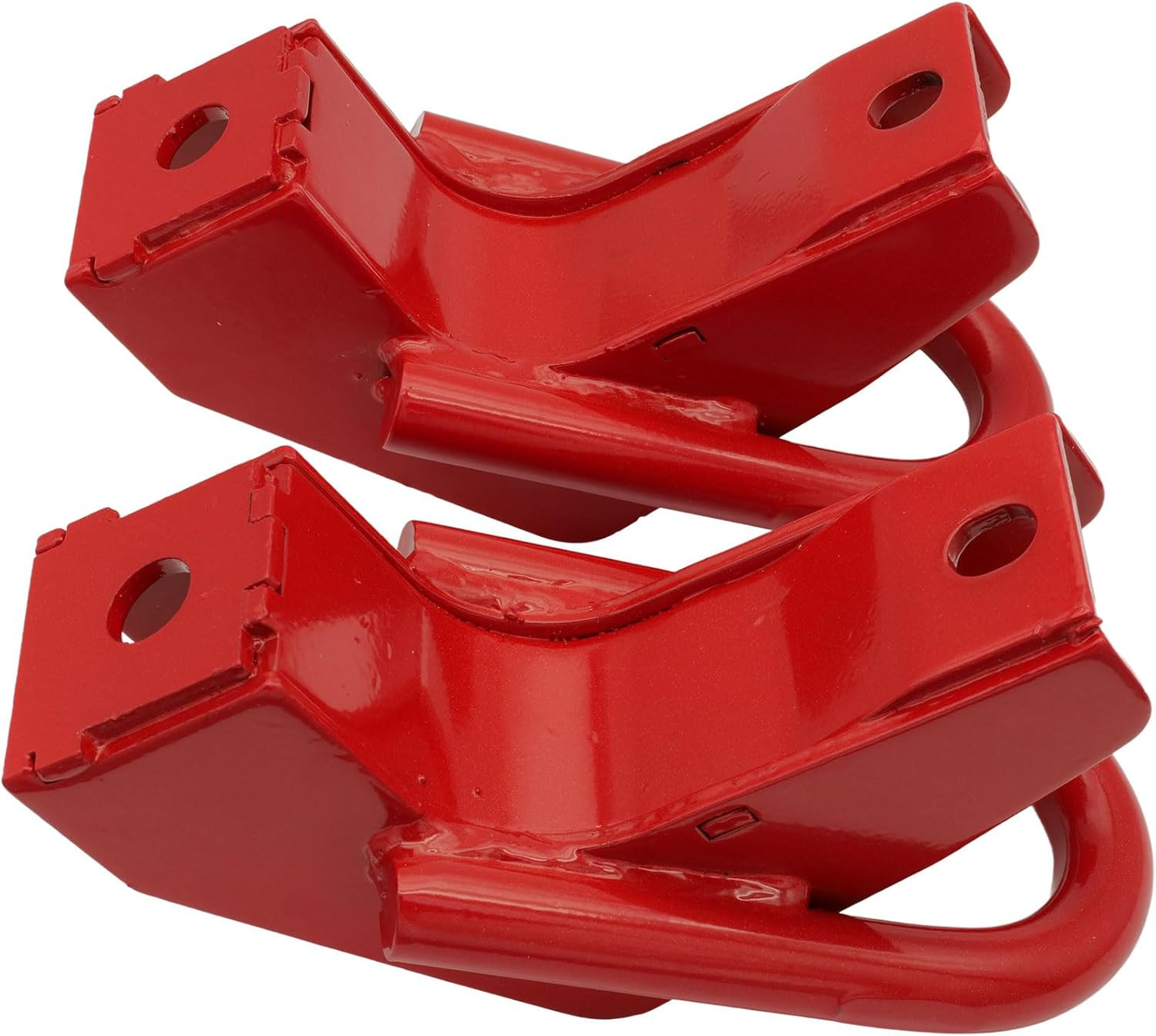 450-72T001-R Pair Steel Front Recovery Tow Hook For 2022-2026 Toyota Tundra TRD