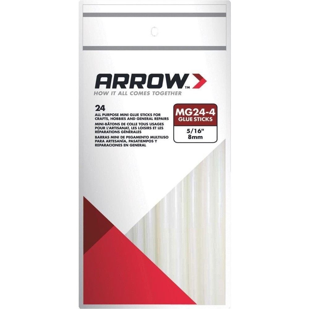 Arrow 24Pk 4" Glue Sticks