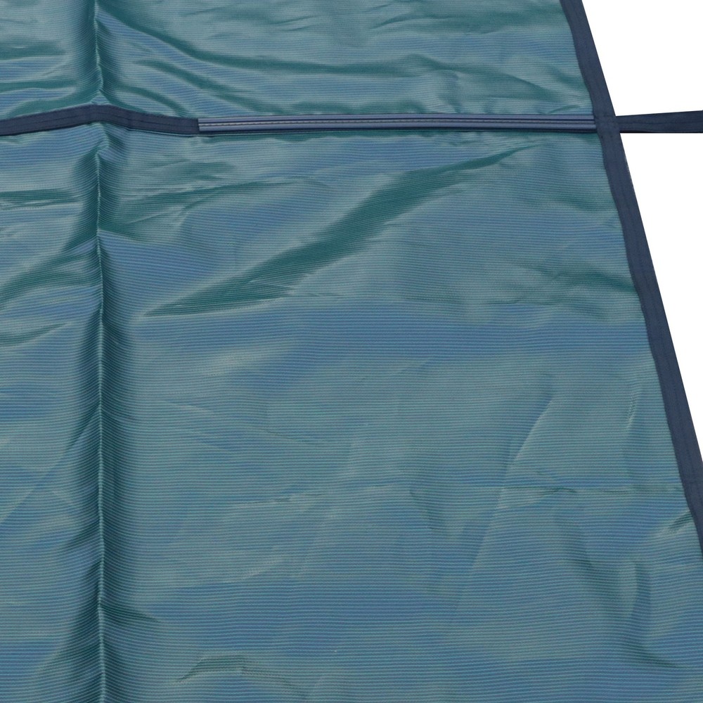 LABLT Inground Pool Cover Safety For Rectangle Swimming , Mesh Solid Pool Cover