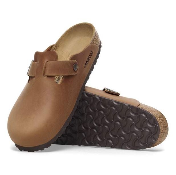 NEW Birkenstock Boston Oiled Leather Clogs | Comfort Cork Footbed | Germany