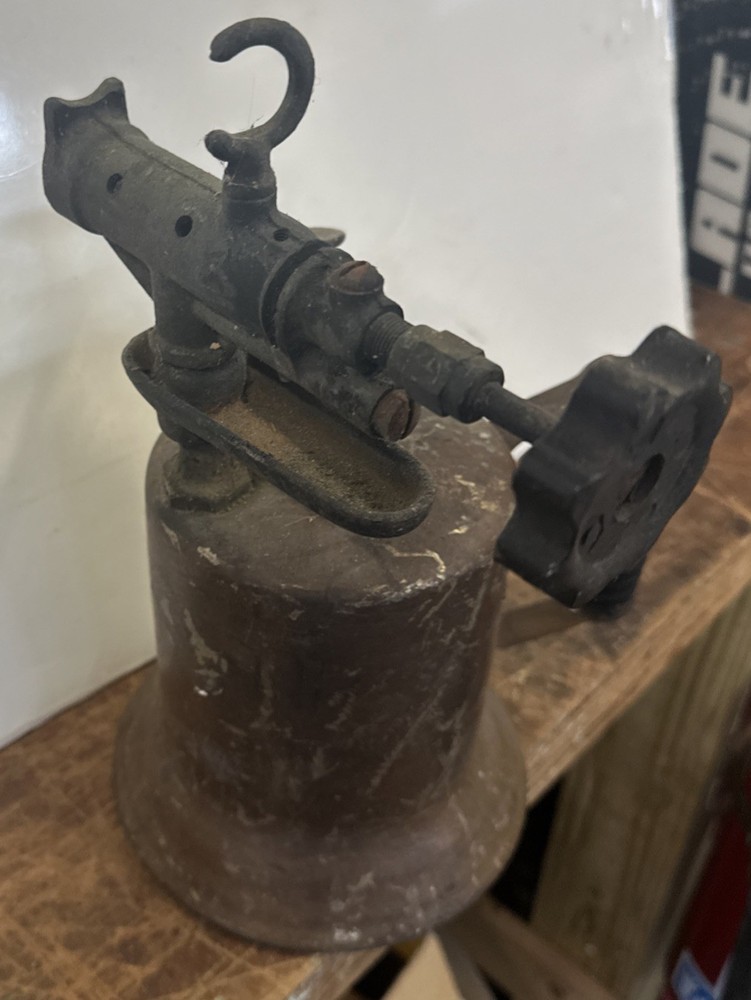 Vintage Blow Torch Hand Tools Untested Decor