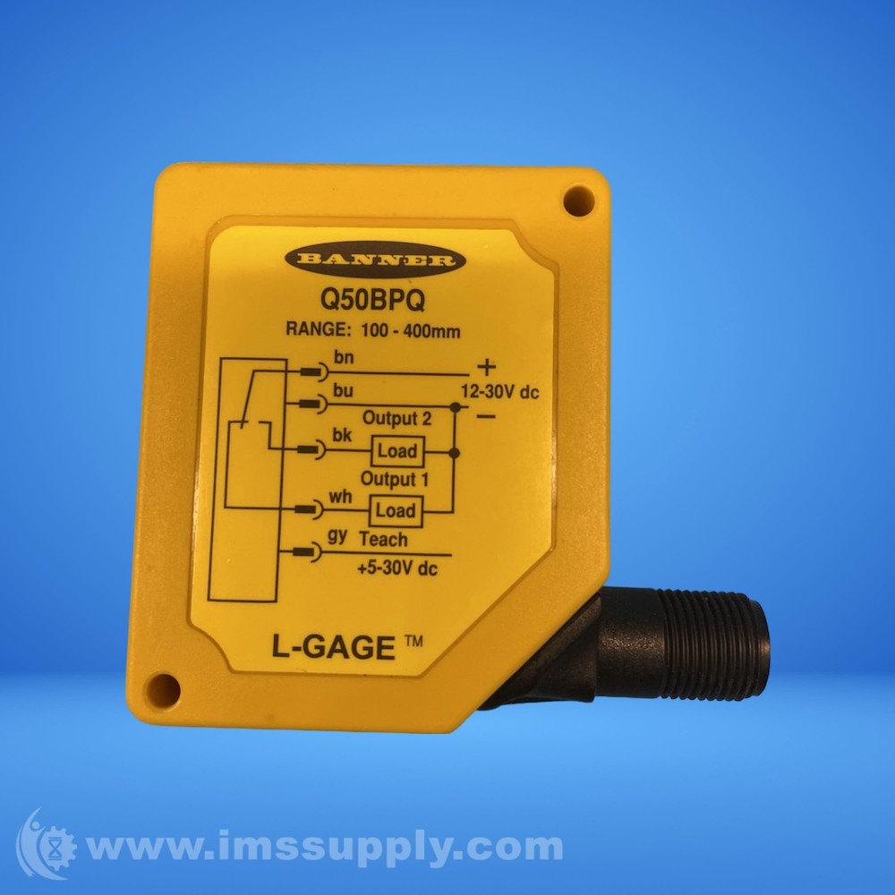 Banner Engineering Corp. Q50BPQ Displacement Sensor USIP