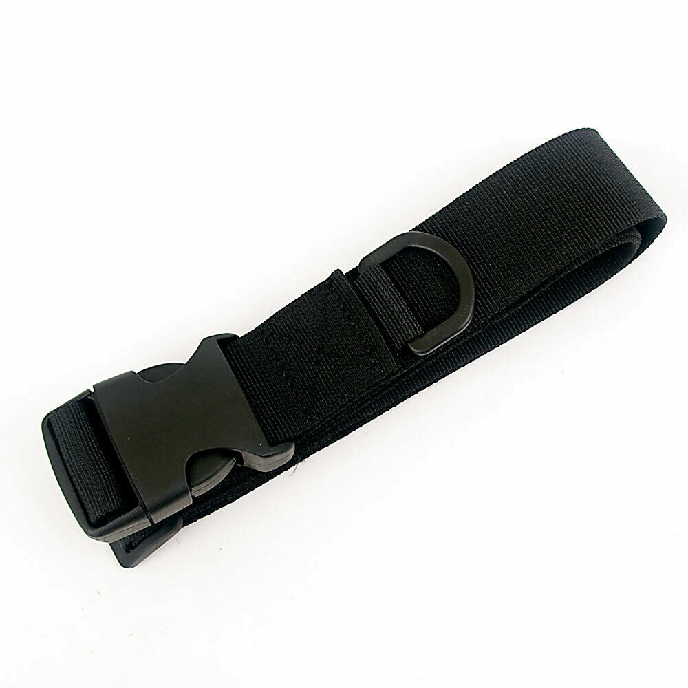 SECURITY BELT QUICK RELEASE ARMY COMBAT TACTICAL BLACK SAND AIRSOFT