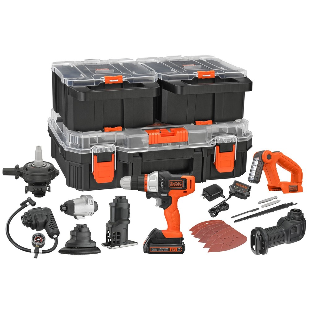 BLACK+DECKER MATRIX™ 8-Kit - BDCDMT1208KITC1