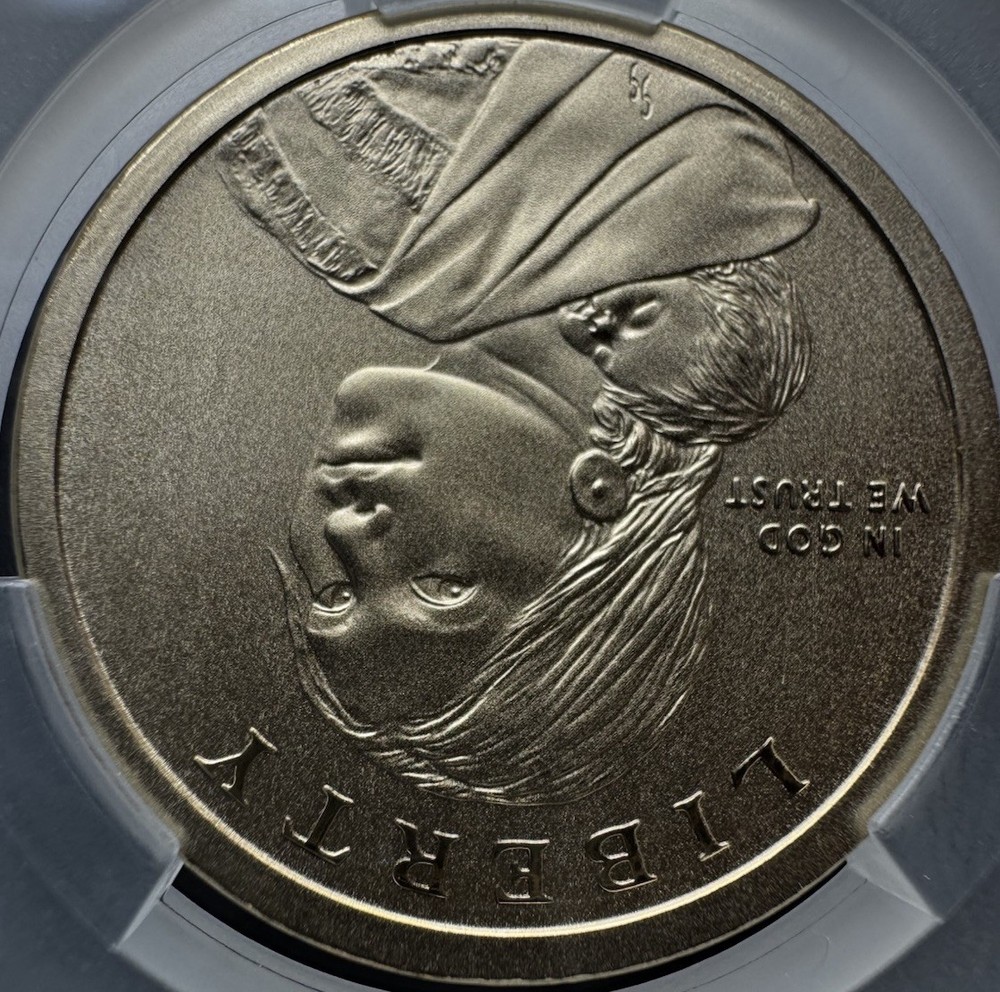 2017-S Native American Dollar CAC MS70 Sequoyah Enhanced Uncirculated $1