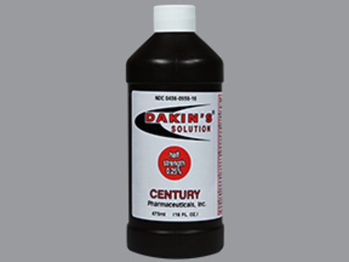 DAKINS ANTISEPTIC SOLUTION 0.25% 16OZ