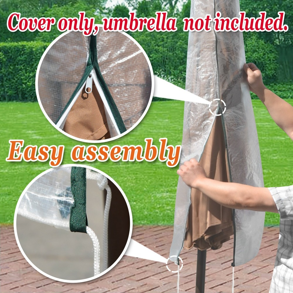 BenefitUSA Protective Cover for Straight / Hanging Umbrella Offset Protector