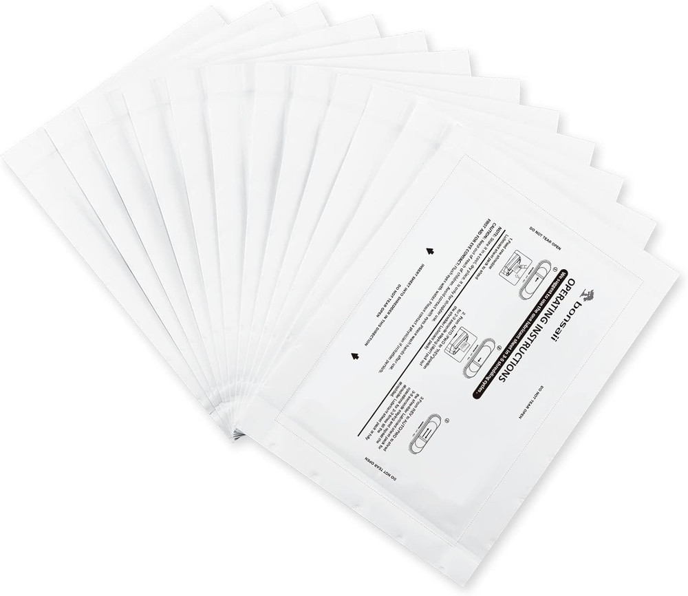 Amazon Basics Paper Shredder Lubricant and Sharpening Sheets - 12 Pack