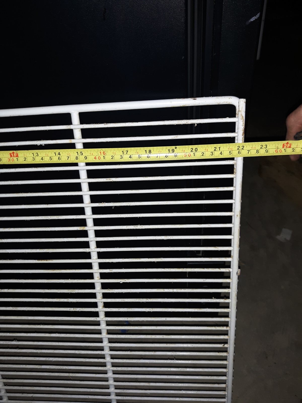 True Shelf GDM-49 OR GDM-49F wire shelf white used.