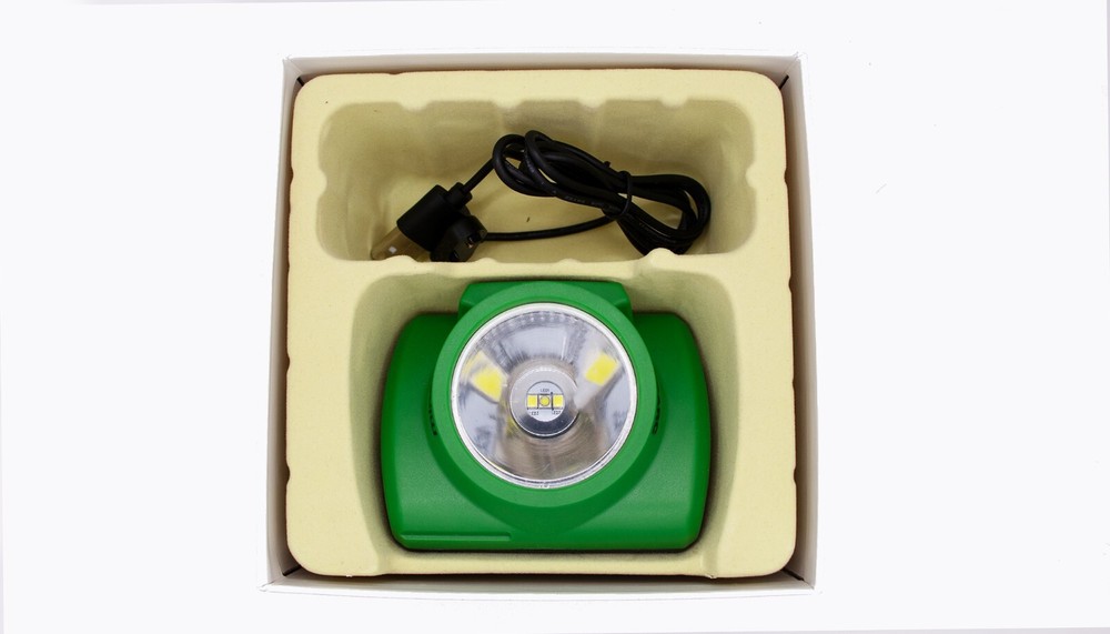 Cordless Rechargeable Mining Cap Lamp with LED bulb - MineARC Systems HyperION