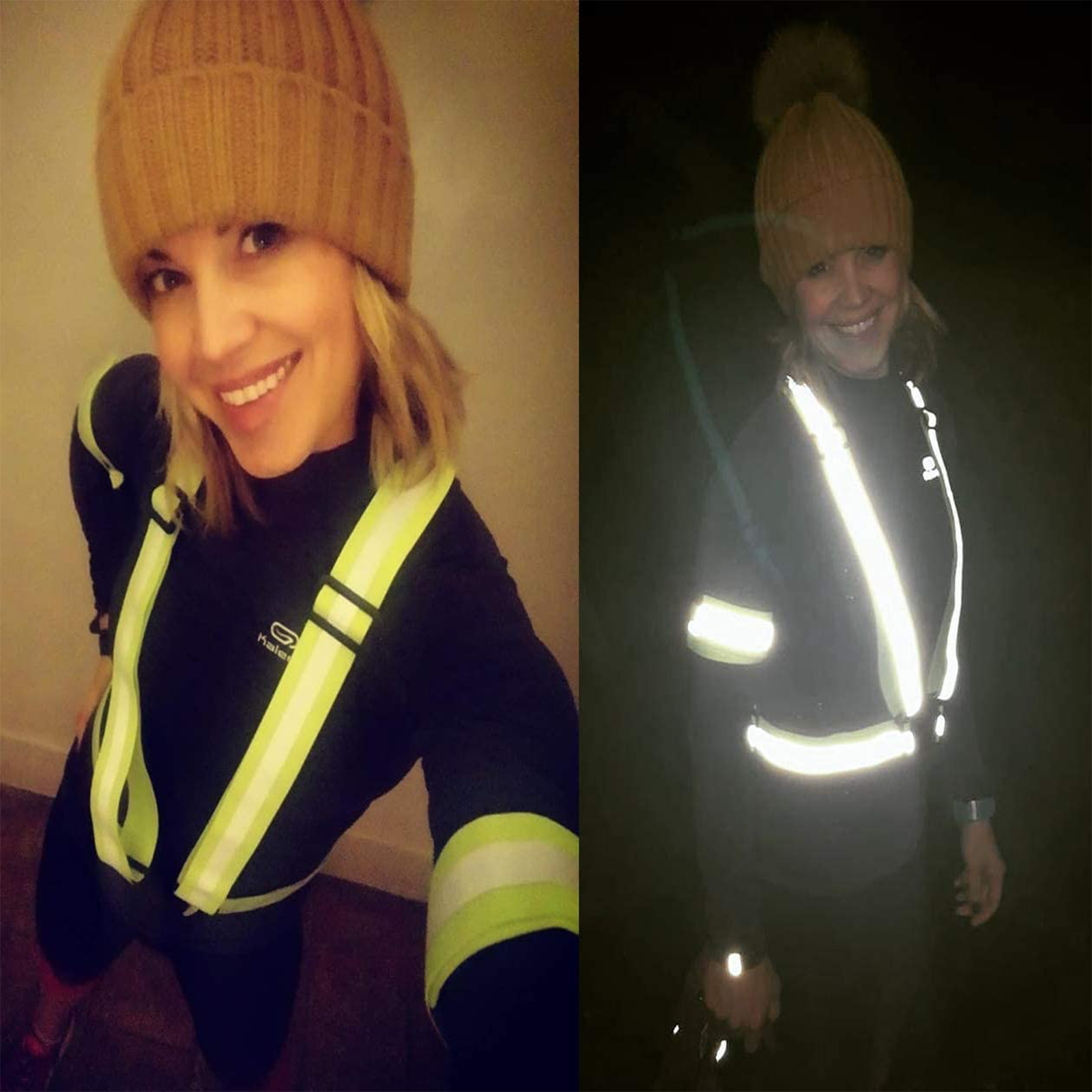 2PCS Safety Vest High Visibility Reflective Security Adjustable