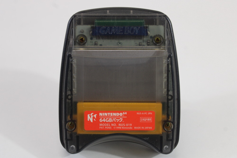 Official Nintendo 64 GB Transfer Pack Pak Gameboy N64 Authentic OEM NUS-019 EA17
