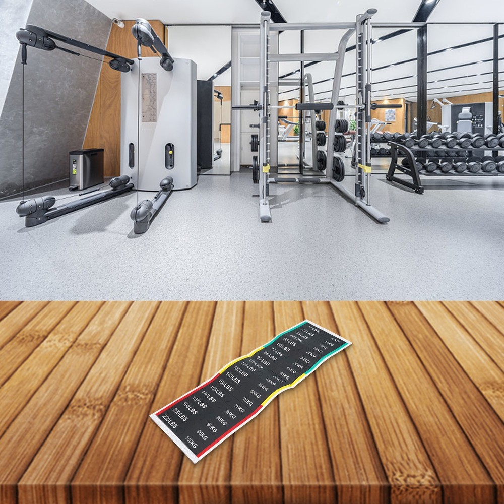 Clear and Visible Weight Identification Stickers for Effective Training