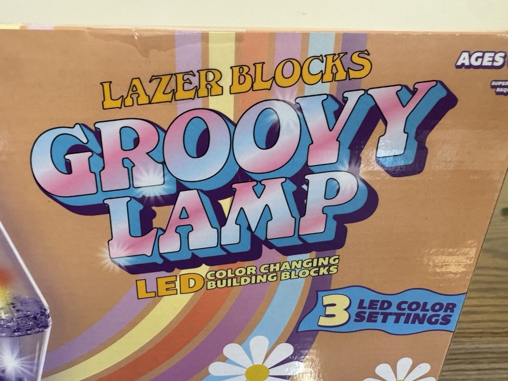 LAZER Block Groovy Lamp Block Tech.