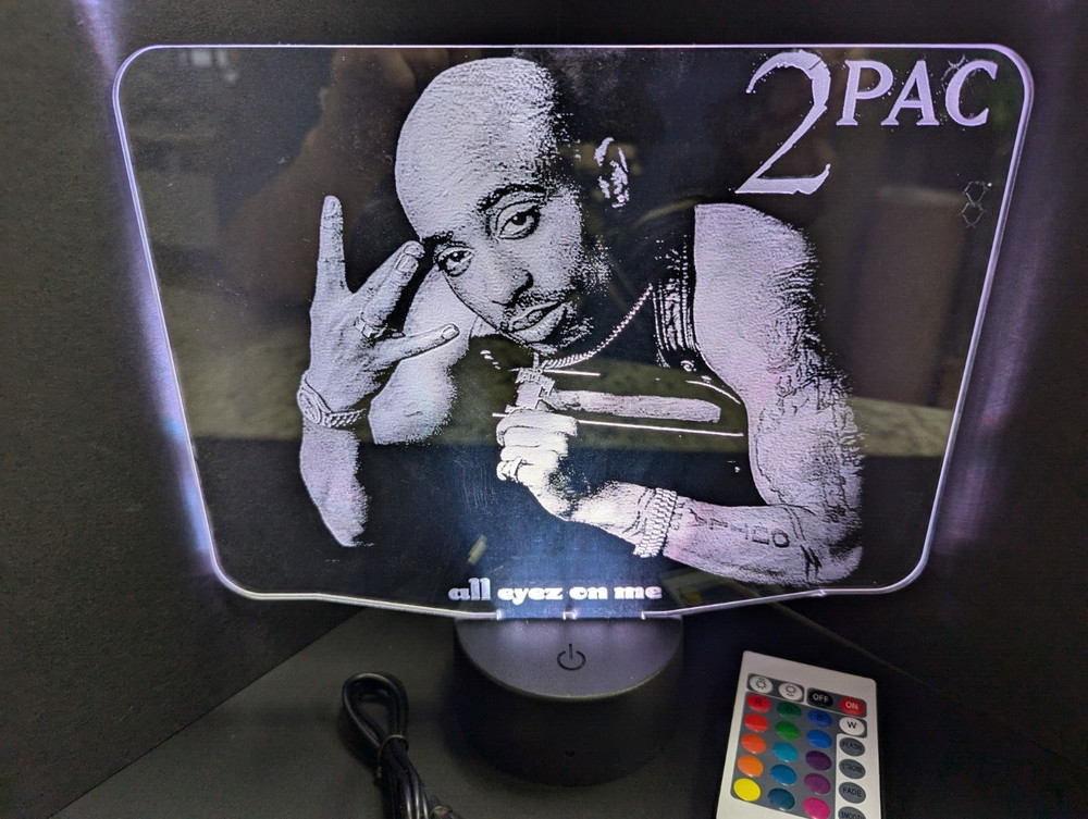 2 Pac Shakur Large L.E.D. Sign Display