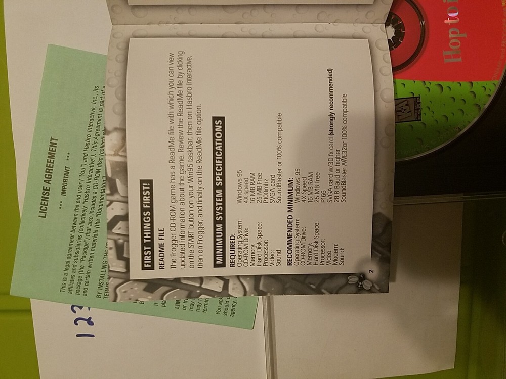 He's Back Frogger (PC CD-ROM Video Game