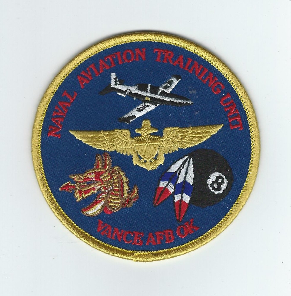 NAVAL AVIATION TRAINING UNIT(33rd,8th FTS) VANCE AFB, OK patch