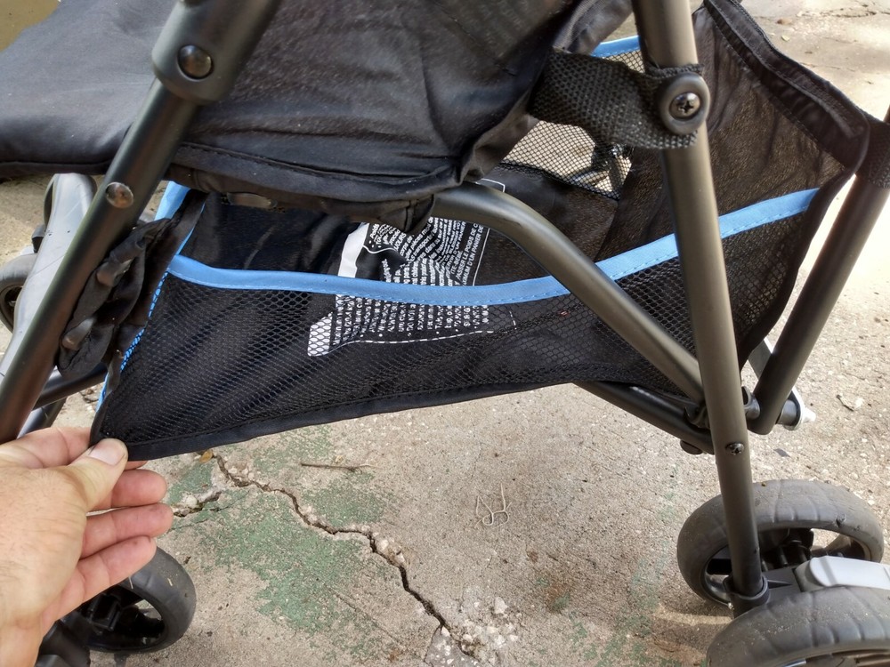 Summer 3D Mini Stroller. Storage basket material part only
