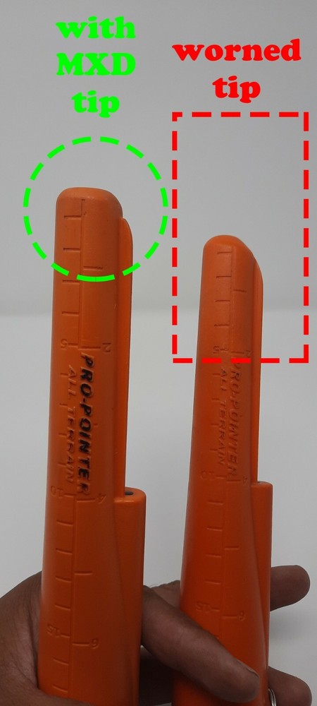 MXD garrett pinpointer flexible tip protector/protective cover 2 pack