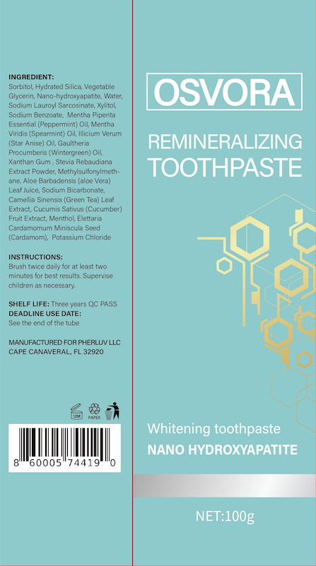 Fluoride Free Toothpaste, Nano Hydroxyapatite Toothpaste, Remineralizing Natural