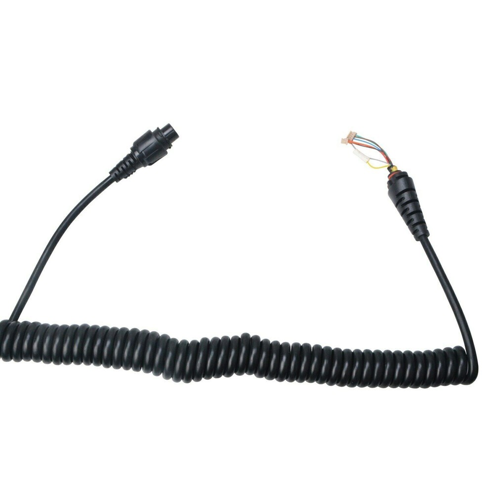 9ft/2.85m Stretchable Speaker Microphone Spring Cable Line for Hytera SM25A1 a