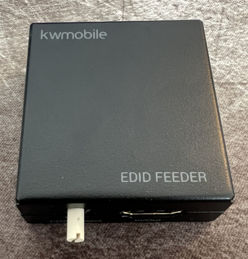 GREAT CONDITION | kwmobile EDID Feeder | 16 HDMI RESOLUTIONS