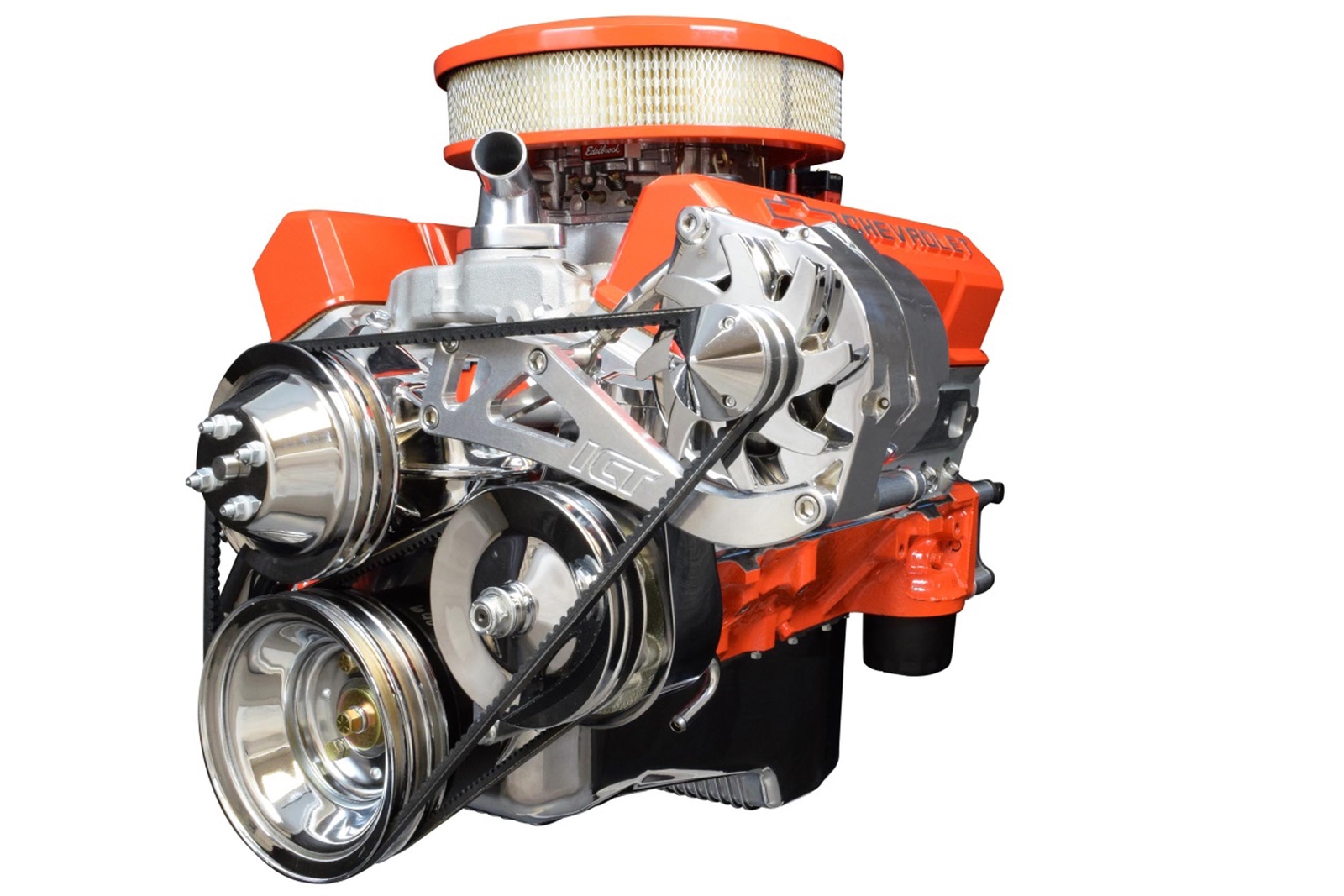 SBC Drivers Side Alternator Bracket Adjustable Long Water Pump Small Block 350