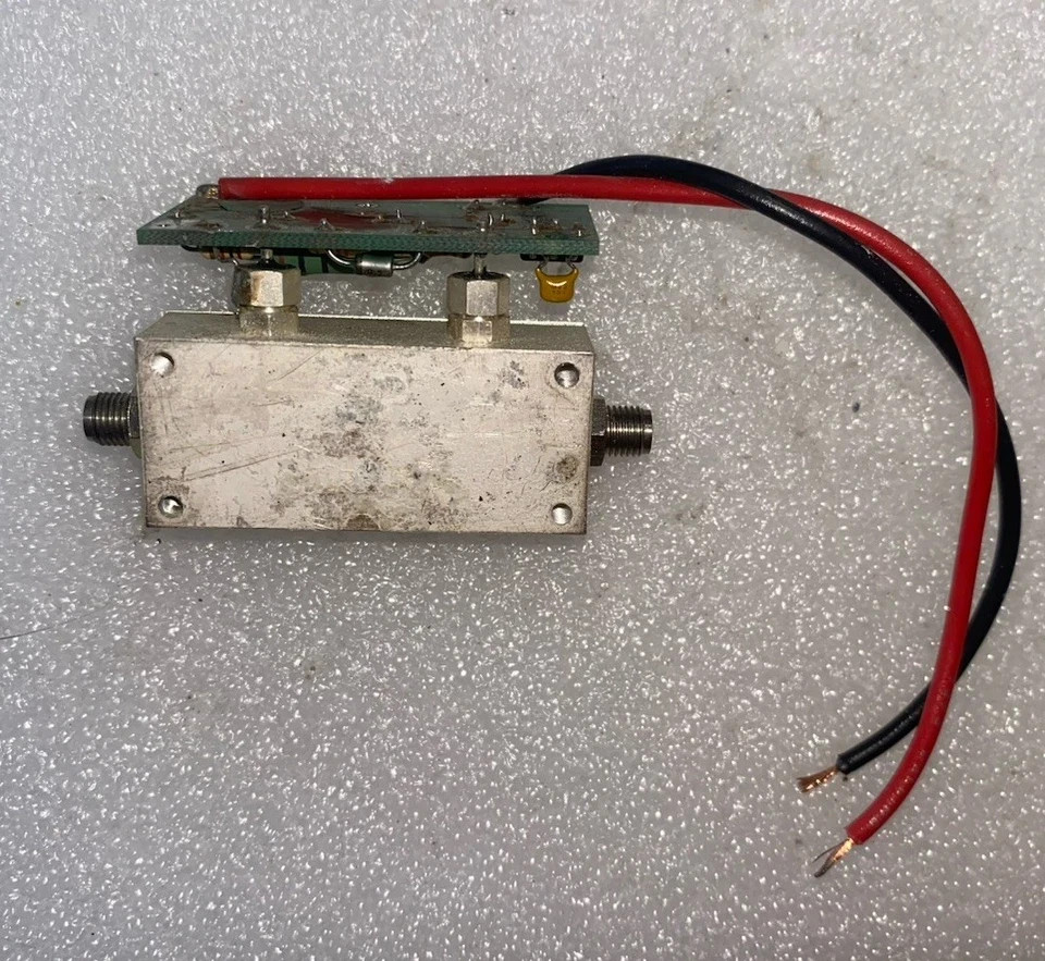 RF Amplifier 1.6W 10.368 GHZ Gain 7 Db MGF 2445 Tested