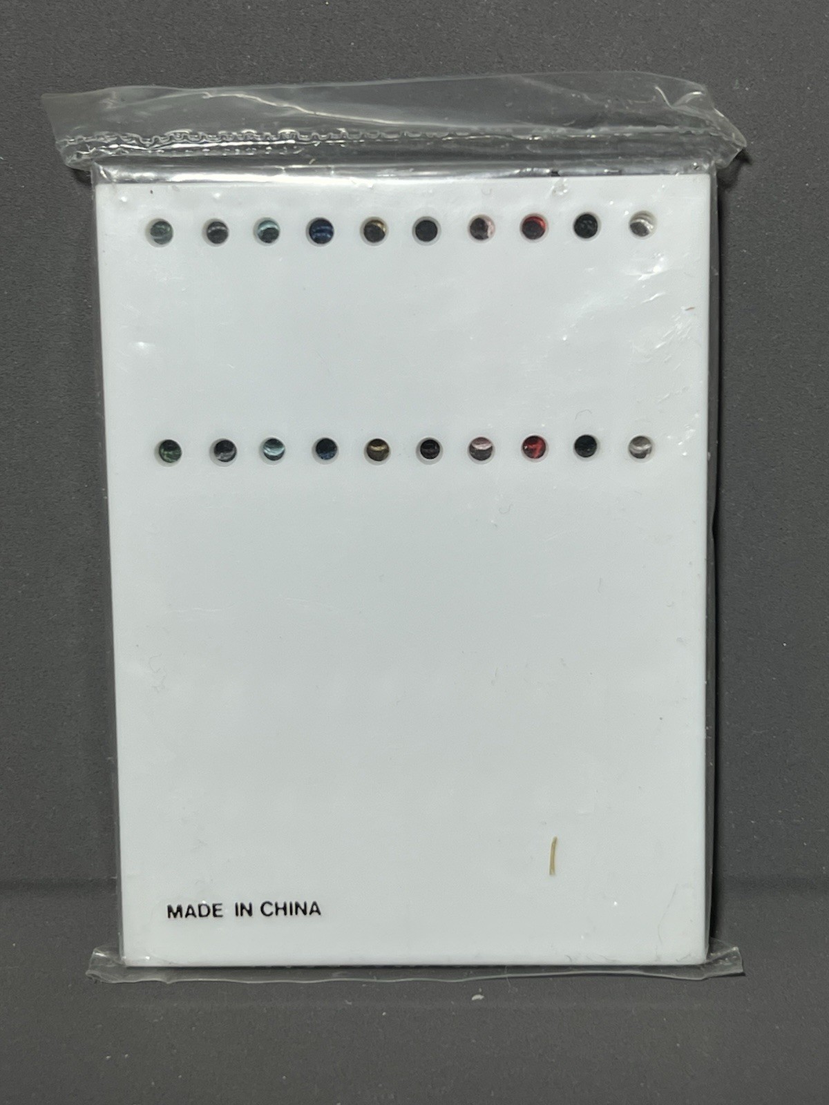 Vintage Zinacef Cefuroxime Glaxo Drug Rep Promo Mini Plastic Sewing Kit 3 x 2 in