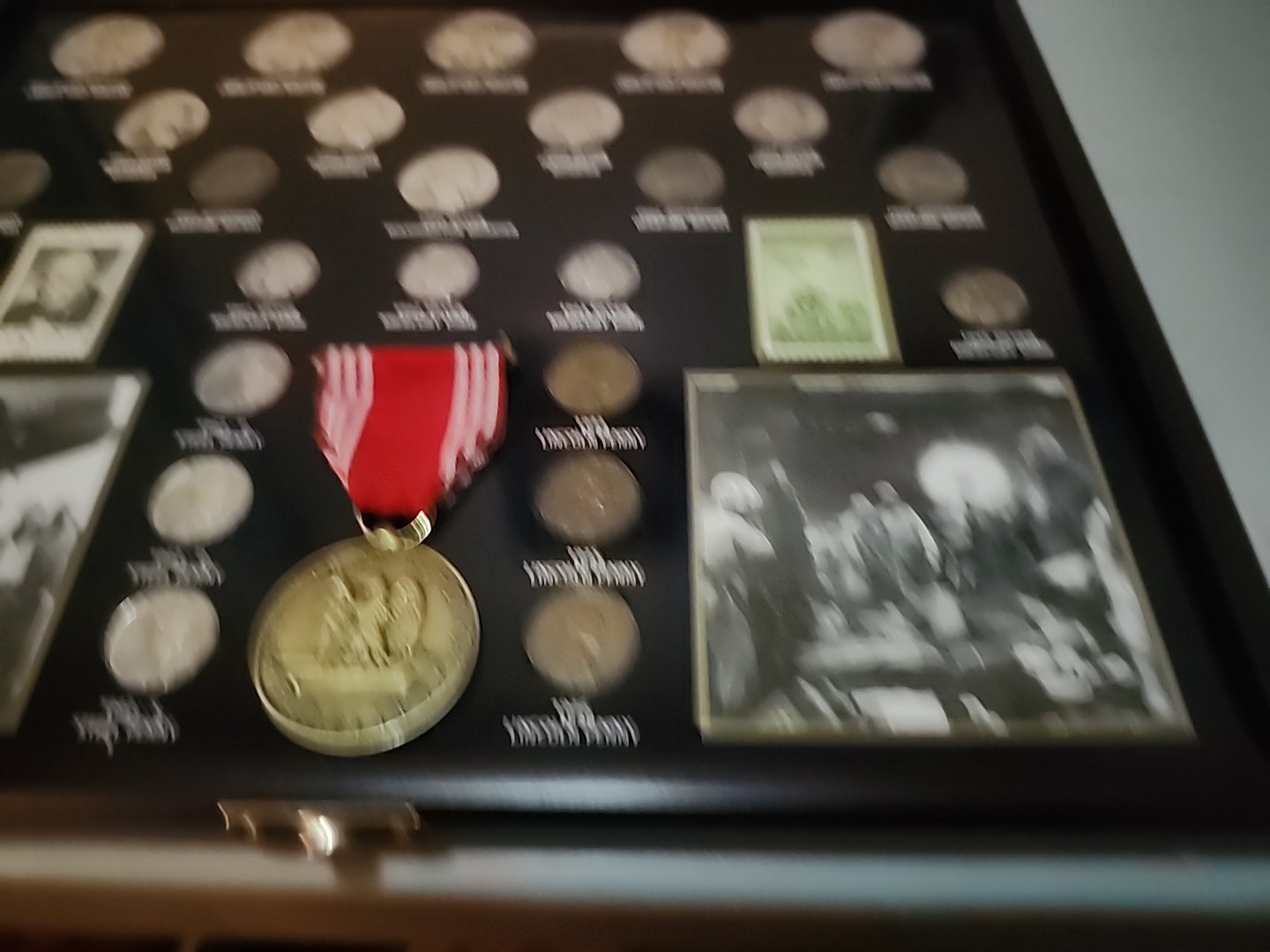 World War I I Historic Collection Coin Set In Wooden Box