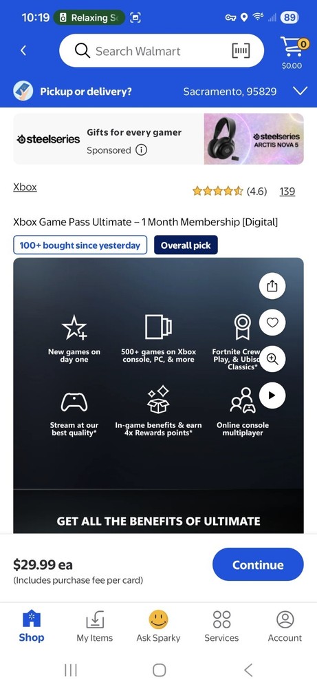Microsoft Ultimate Game Pass 1 Month