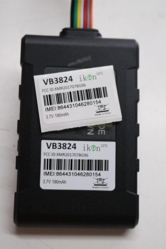 ikon GPS Tracker VB3824 Vehicle Asset Tracking Device w/ Harness