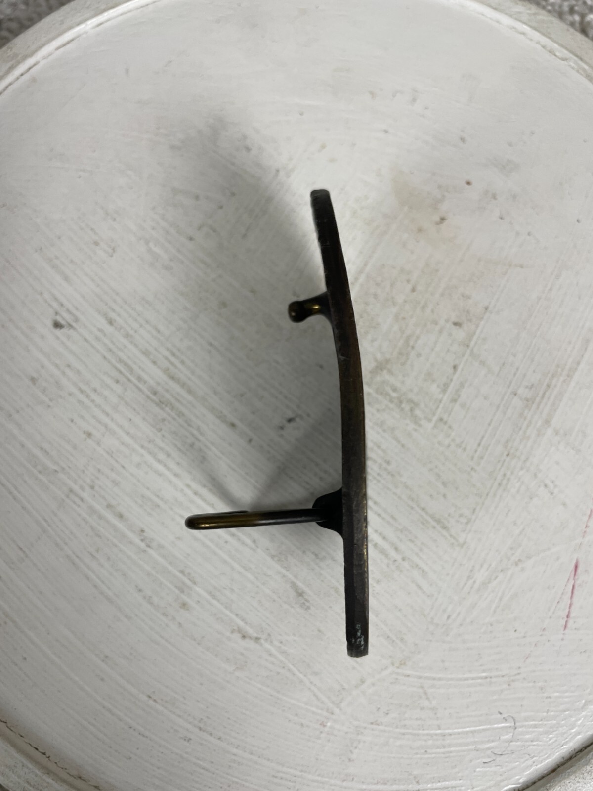 Solid Brass 4" Oval Belt Buckle United States Army Delayed Entry Program