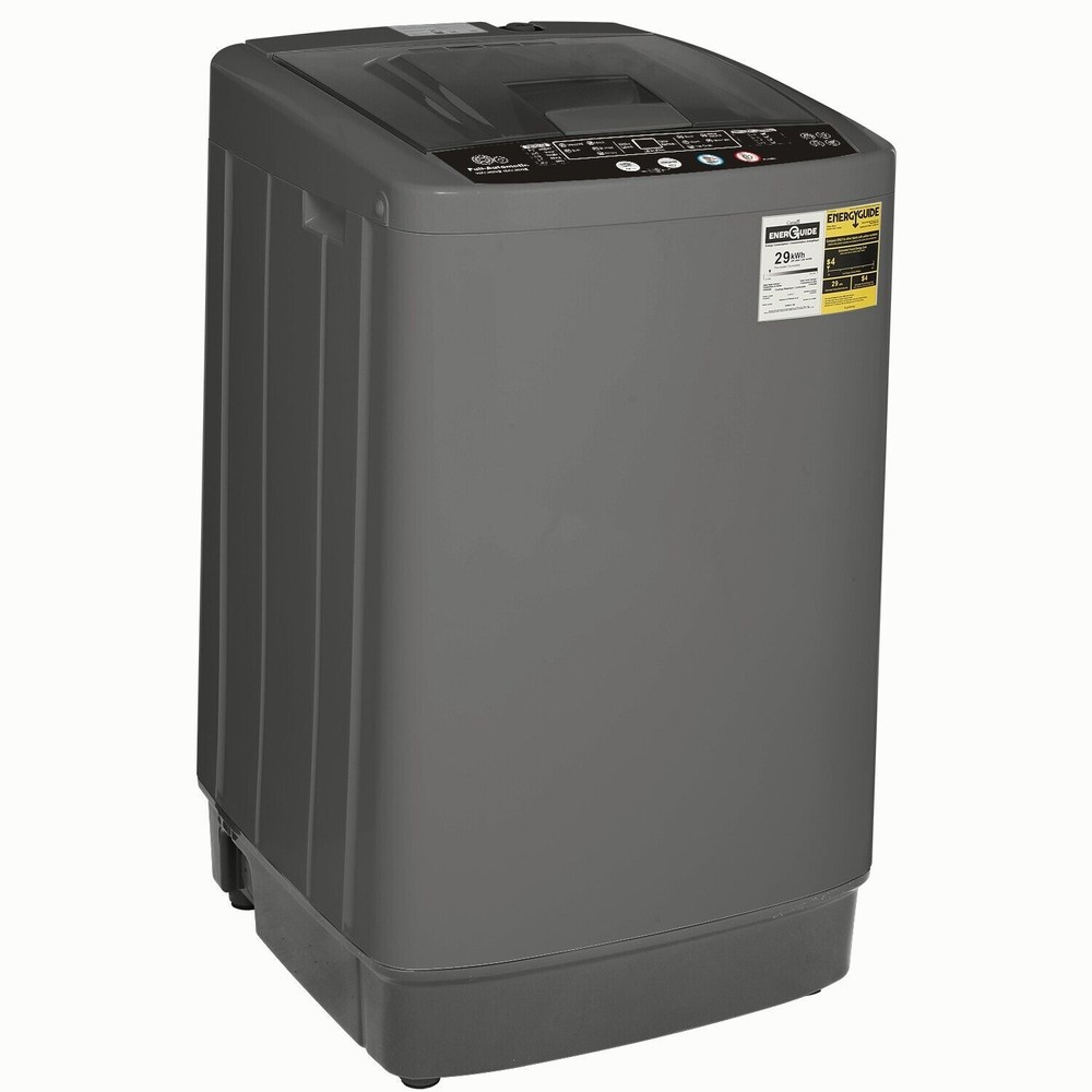 Portable Washing Machine 13.5Lbs Capacity Full-Automatic Washer with 10 Programs