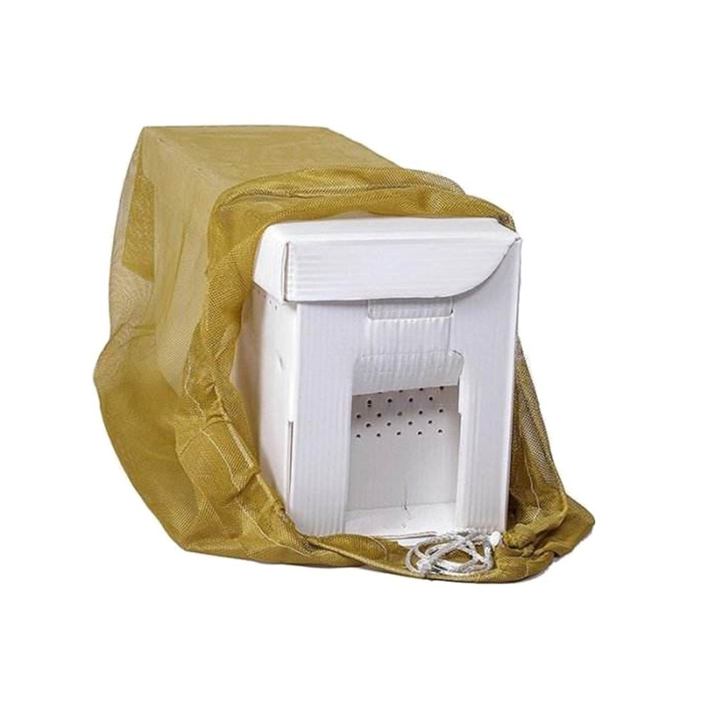 36in x 30in Polyester Mesh Bag with Lock Drawstring for Bee Transport Needs