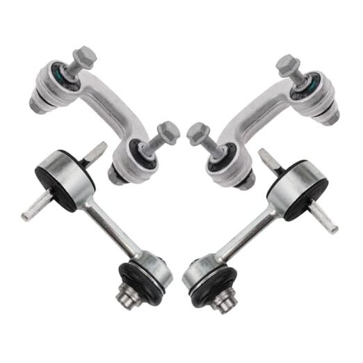 Front & Rear Sway Bar Stabilizer Link Set Compatible with 2002-2009 Audi A4