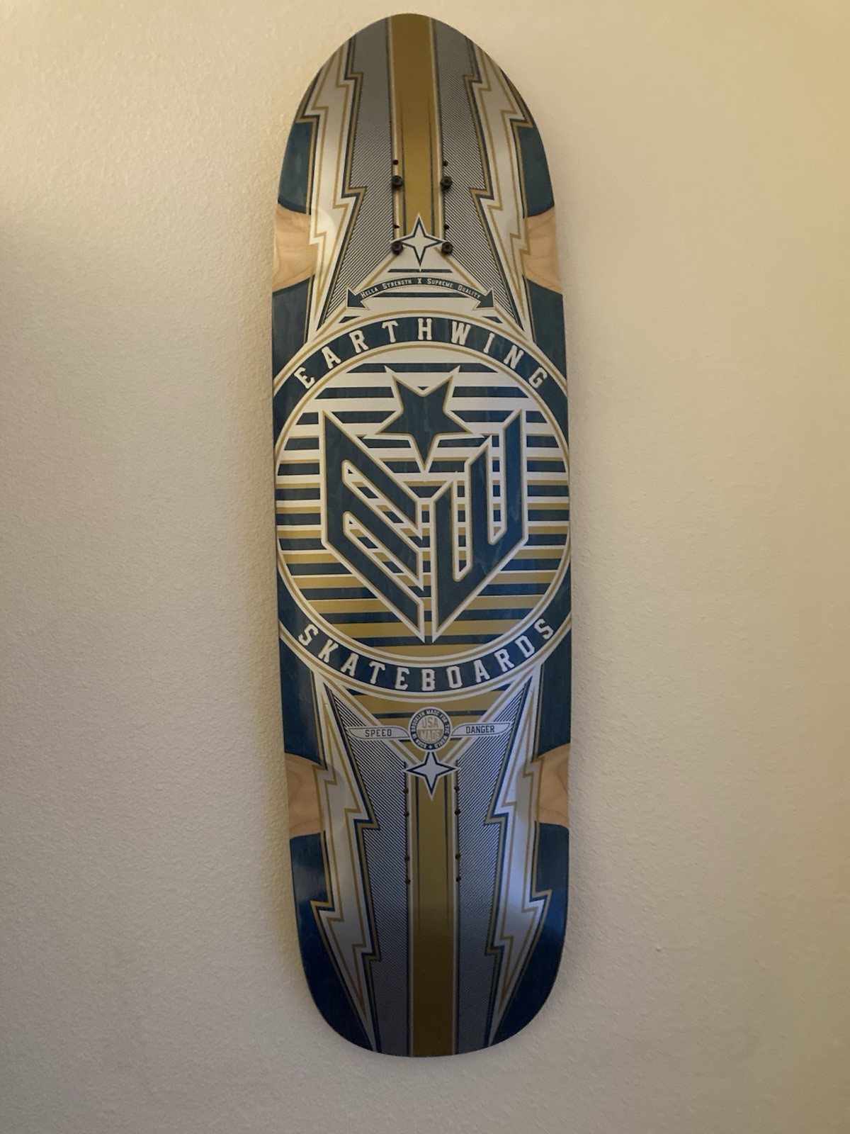 Earthwing Thruster 36x9.75” 7 Ply Skateboard Longboard NWOT