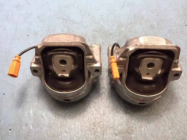 Hydraulic Front Engine Mount Kit Left with Sensor Wire 2 Pcs For Audi A4 A5