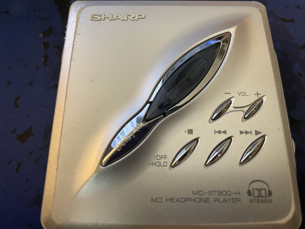 Sharp MD-ST800-H MD MiniDisc Player, very good condition