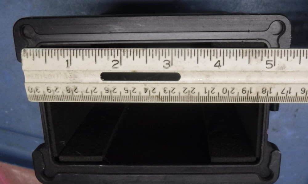 PLASTIC BATTERY BOX WITH LATCHES FREE SHIPPING