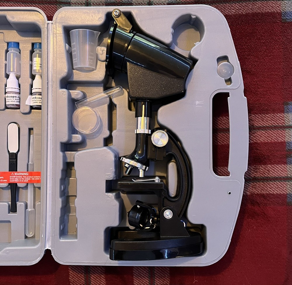 Cassini 1200x Microscope Kit with Case