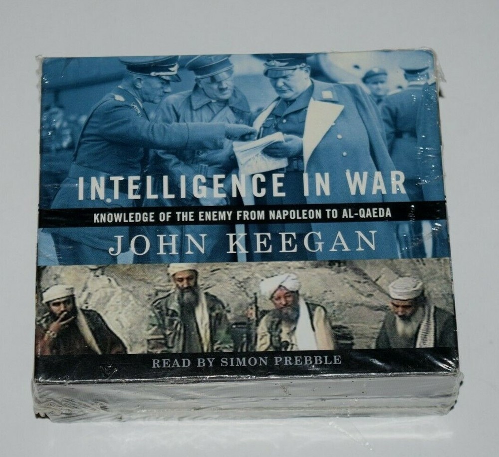 CD AUDIO PROGRAM: "INTELLIGENCE IN WAR," by Historian John Keegan, New & Sealed