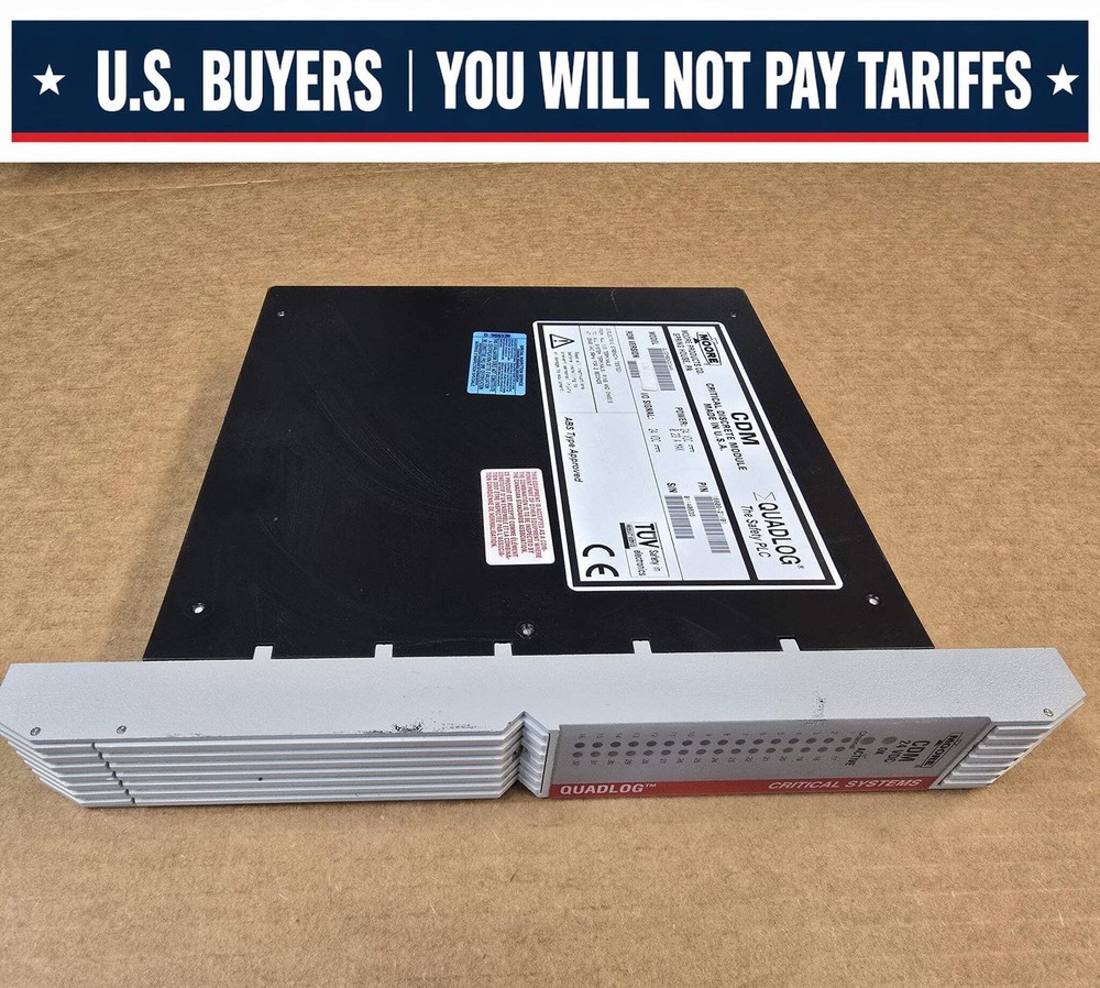 MOORE QLCDM024DCAAN QUADLOG, ROM VERSION: 3.04 , REV: 6 , CDM CRITICAL DISCRETE