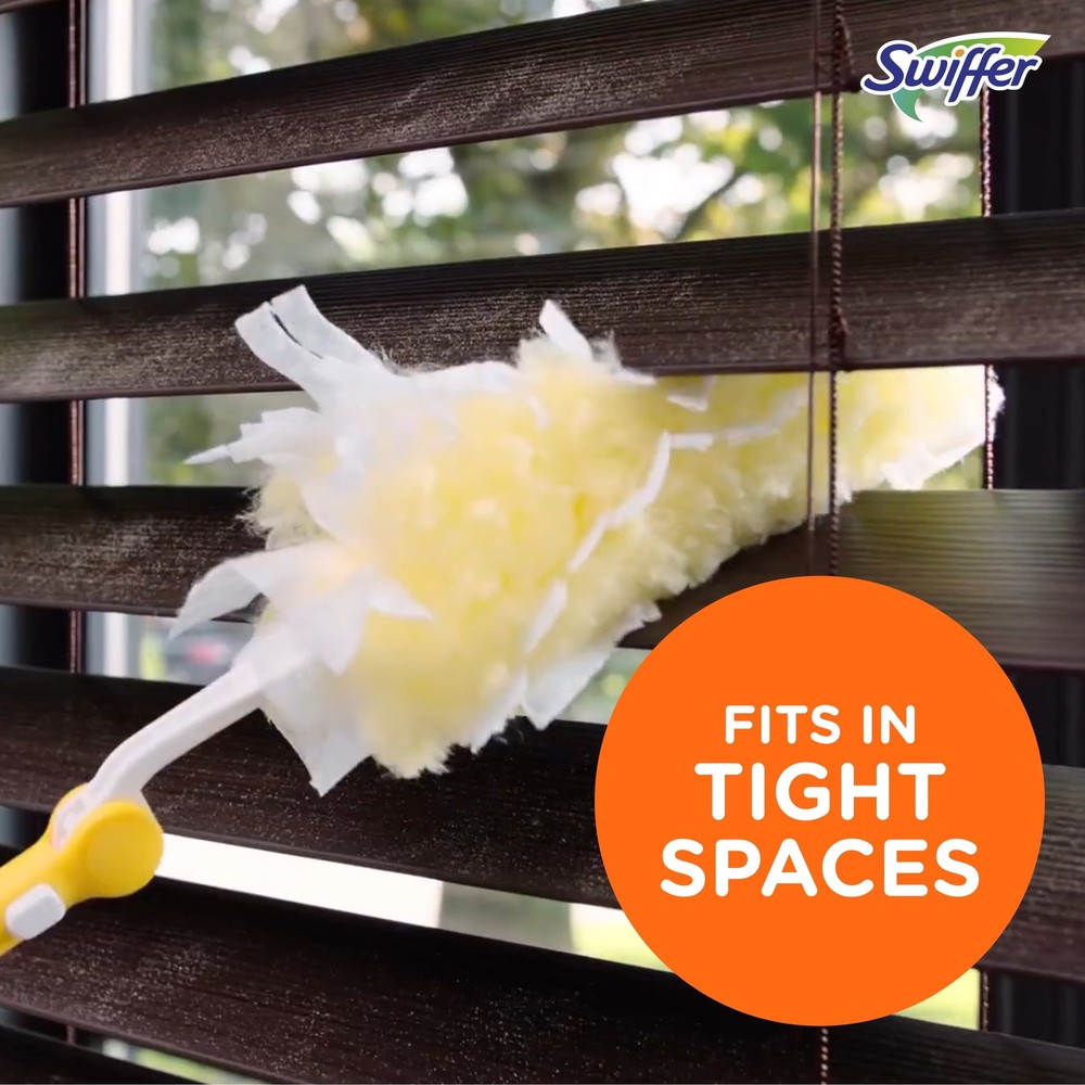 Extension Pole, Cleaning Kit includes 3ft Extendable Handle + 3 Duster Refills